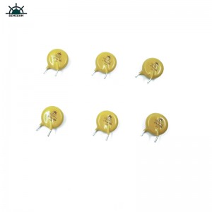 Porcellana Componenti di Electronics ODM, Giallo MOV 10mm 10D561 560V Varisttore di ossido di zinco MOV per elettrodomestico