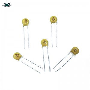 Cina ODM Electronics Components, Yellow MOV 7mm HVR07D511K VARISTOR OSSIDIO DI ZINC per elettrodomestico