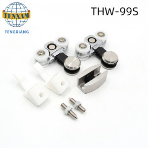 Prodotti di vendita a caldo Ruote a sospensione in acciaio inox in acciaio inox Rullo scorrevole a porta scorrevole