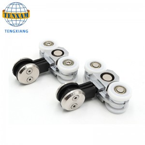 Prodotti di vendita a caldo Ruote a sospensione in acciaio inox in acciaio inox Rullo scorrevole a porta scorrevole