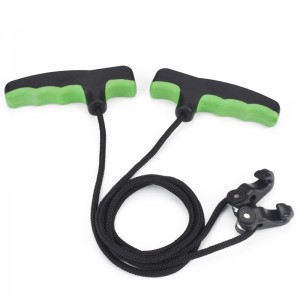 Nika Tiro con l\'arco 454012 Bramebole Corda Doppia maniglia per il tiro con l\'arco composto arco di fiocco di fiocco di cornice corda cocker aiuto strumento stringa strumento