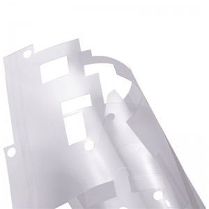 Fornitura di fogli isolanti per PC trasparente, ritardante di fiamma e foglio isolante facile da formare, guarnizione isolante elettrica