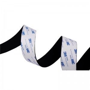 Forniture BOPU Forniture Sigillate EPDM Schiuma EPDM a celle aperta 3mm Black Shock-assorbente schiuma Può essere tagliato a strisce di schiuma