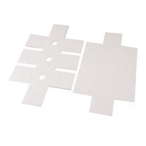 Carta aramide bianca resistente alla temperatura, facile da piegare e forma carta aramide, carta isolante composito da 0,2 mm