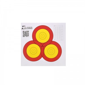 Elong Outdoor 41TF02 Target Face Airy Arrow Target Face Face Shooting Practice utilizzando attrezzature