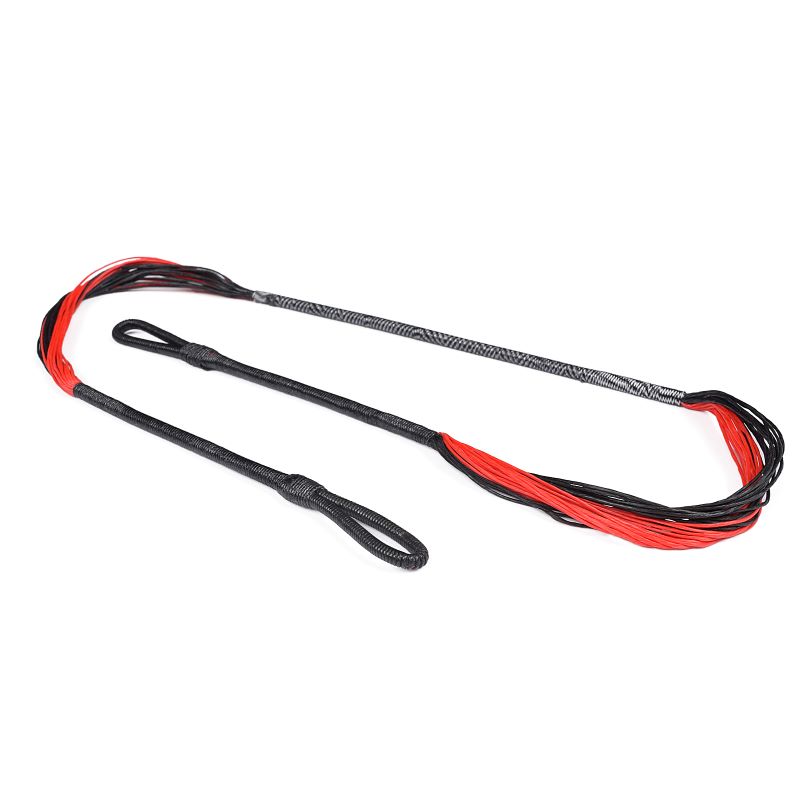 Elong Outdoor 280110-01 26.6inch 28 Strongs Balebro Balestra String Black Black Adatto per oltre 150 libbre recurve Bluebow
