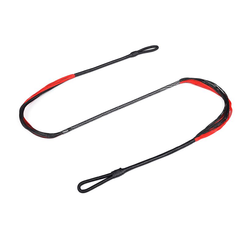 Elong Outdoor 280110-01 26.6inch 28 Strongs Balebro Balestra String Black Black Adatto per oltre 150 libbre recurve Bluebow