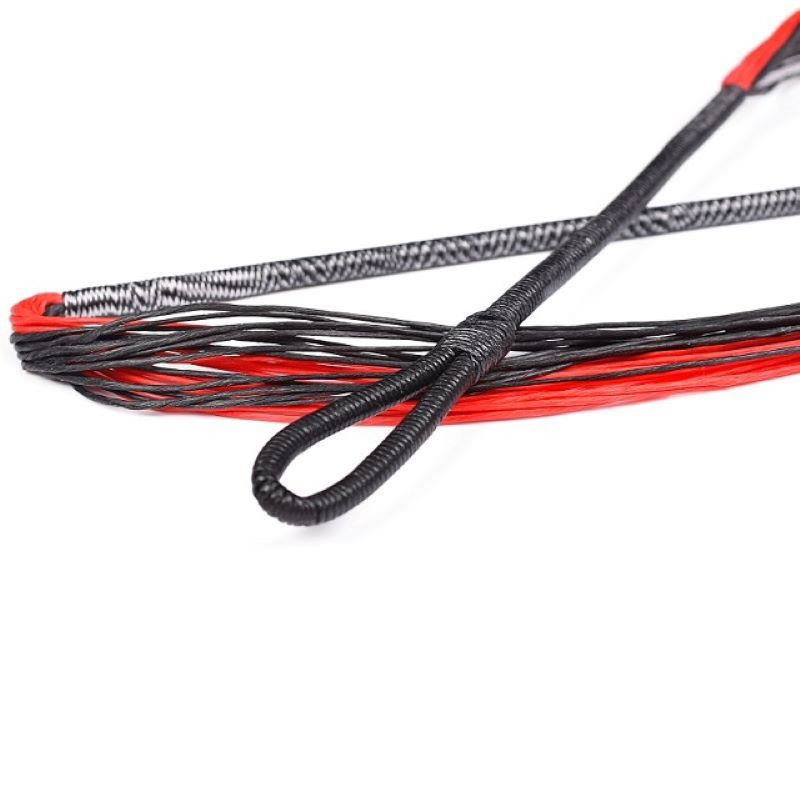 Elong Outdoor 280110-01 26.6inch 28 Strongs Balebro Balestra String Black Black Adatto per oltre 150 libbre recurve Bluebow