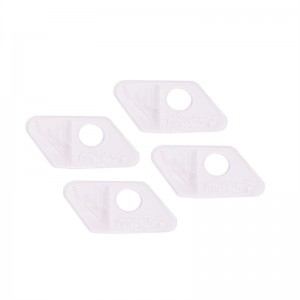 Elong Outdoor 25AR05 RH Trasparente Plastica Bianco Plastica Riposo per arco ricurvo