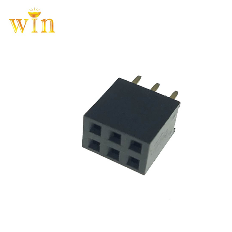 2.54mm Pitch 2x3P Connector Connector femmina intestazione femmina