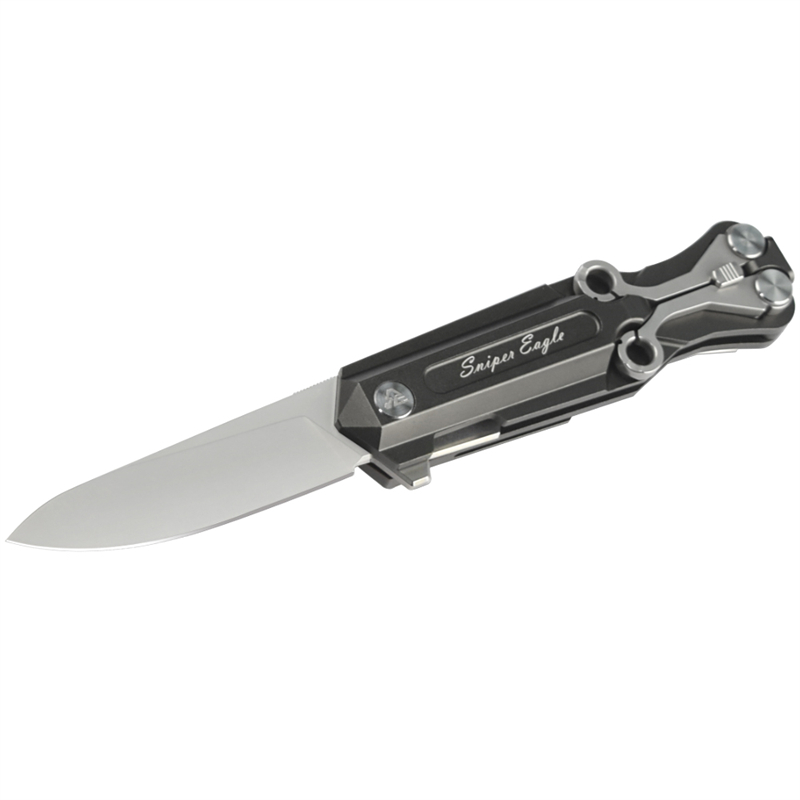 Coltello a braccio pieghevole in alluminio da 360001 Elong Outdoor 360001 per la sopravvivenza e la caccia all'aperto