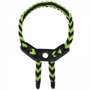 Elong Outdoor 470015 Pulsante in pelle di polso in metallo Gromet Gromet Green Archery Compound Bow Shooting Hunting
