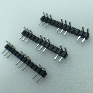 2.54mm Pitch 12p 90 ° ad angolo retto Pin intestazione vuoto 4p connettore pin