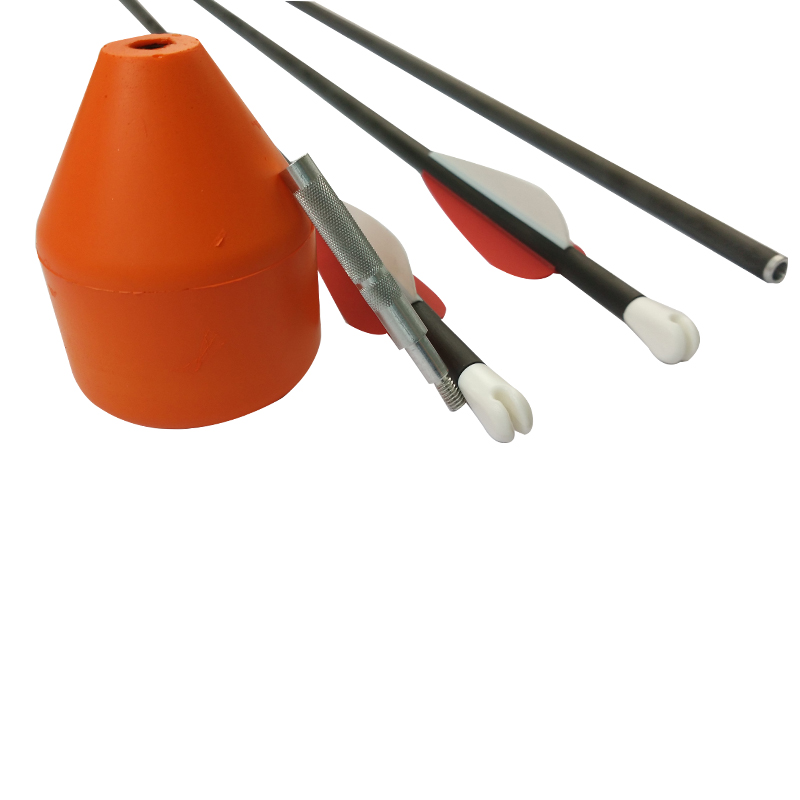 Elong Outdoor 157943 schiuma arrow testa cs gioco Glue-in Suggerimenti per tiro con l'arco Sponge Arrowhead Suggerimenti per la pratica del tiro con l'arco
