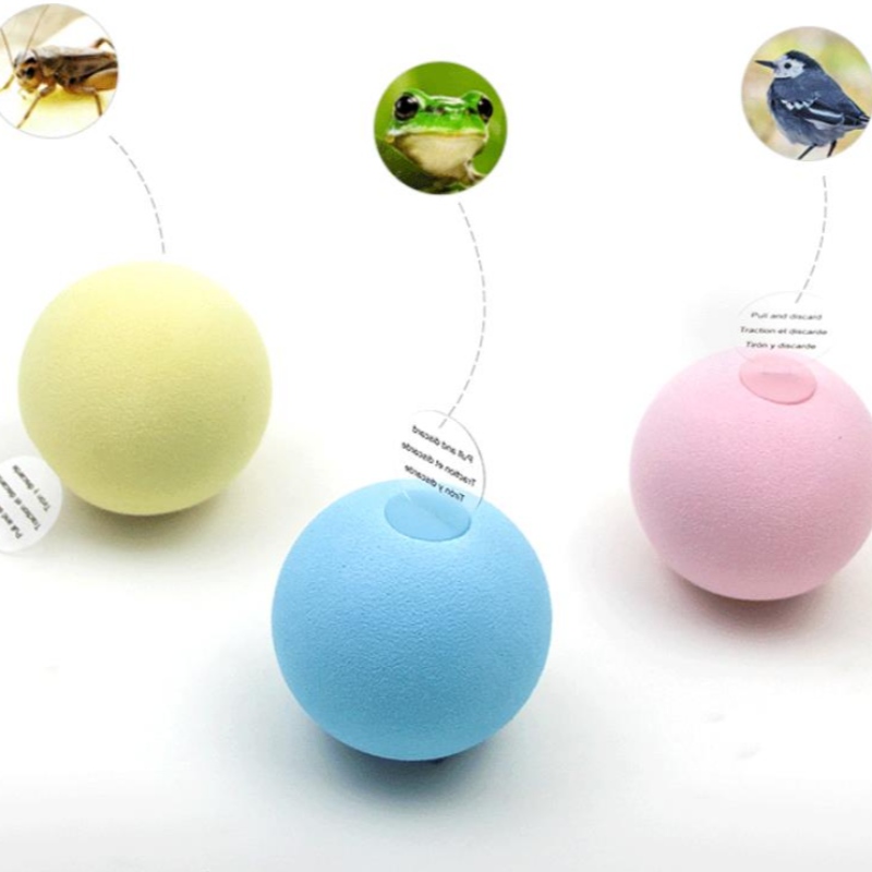 Amazon \\ 's New Pet Gravitazionale Call Ball Cat Self-Hey Anti-noioso Forniture Tease Cat Stick Mint Ball Sound Toy