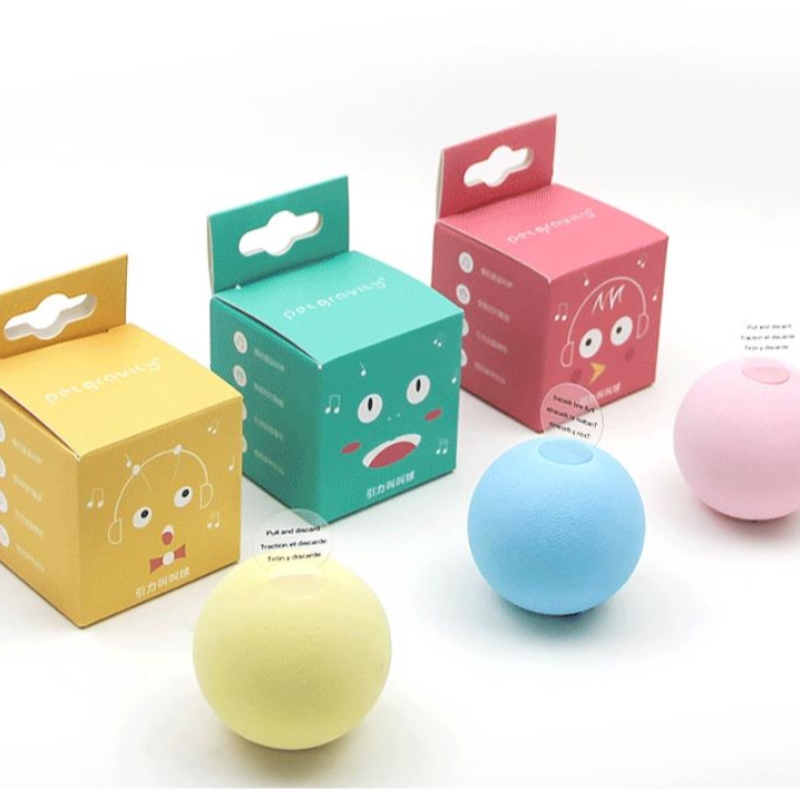 Amazon \\ 's New Pet Gravitazionale Call Ball Cat Self-Hey Anti-noioso Forniture Tease Cat Stick Mint Ball Sound Toy