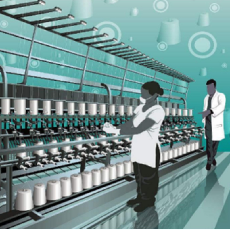 Le esportazioni di tessuti e vestiti sono cresciuti contro la tendenza