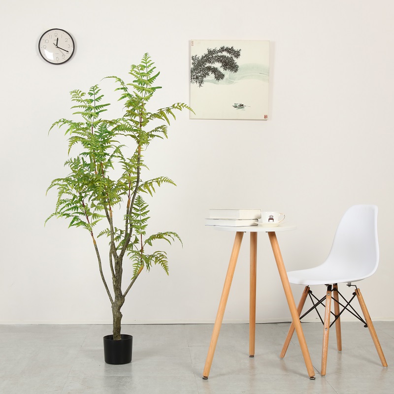 Albero artificiale dell'albero artificiale delle piante false realistiche con vaso da vendere