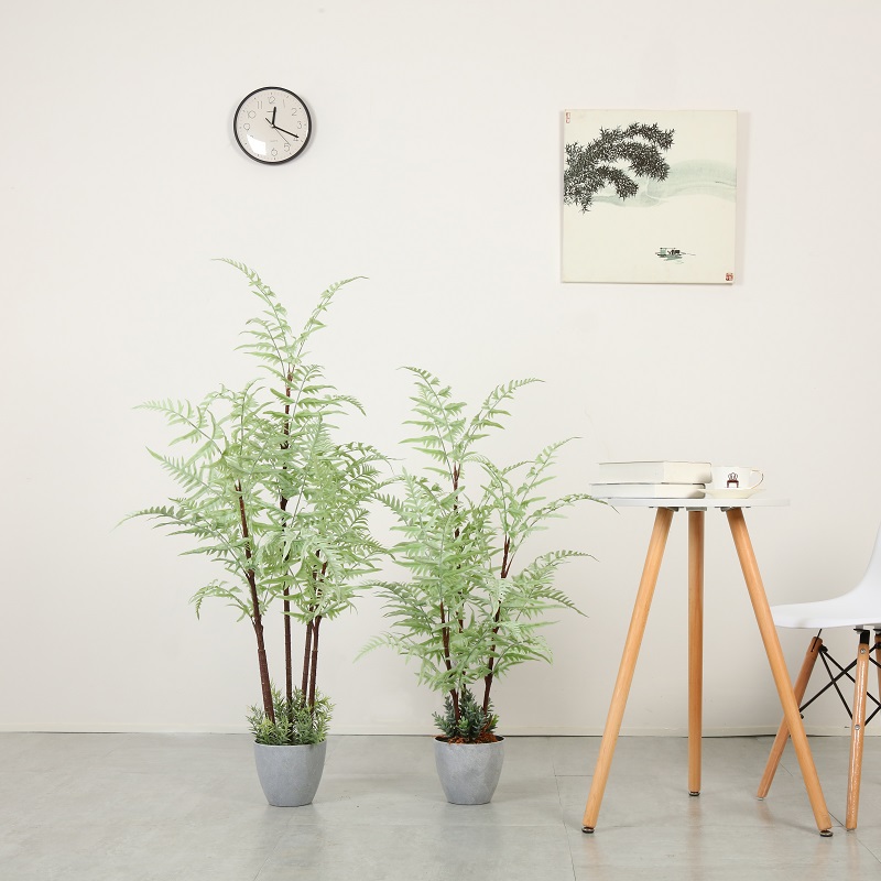 Albero artificiale dell'albero artificiale delle piante false realistiche con vaso da vendere