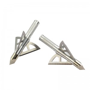 Nika Tiro con l\'arco 15B023 3 Bladri fissi 100/125 GRANDE Caccia Broadheads Bullone Bullone Bullone a tiro connecker