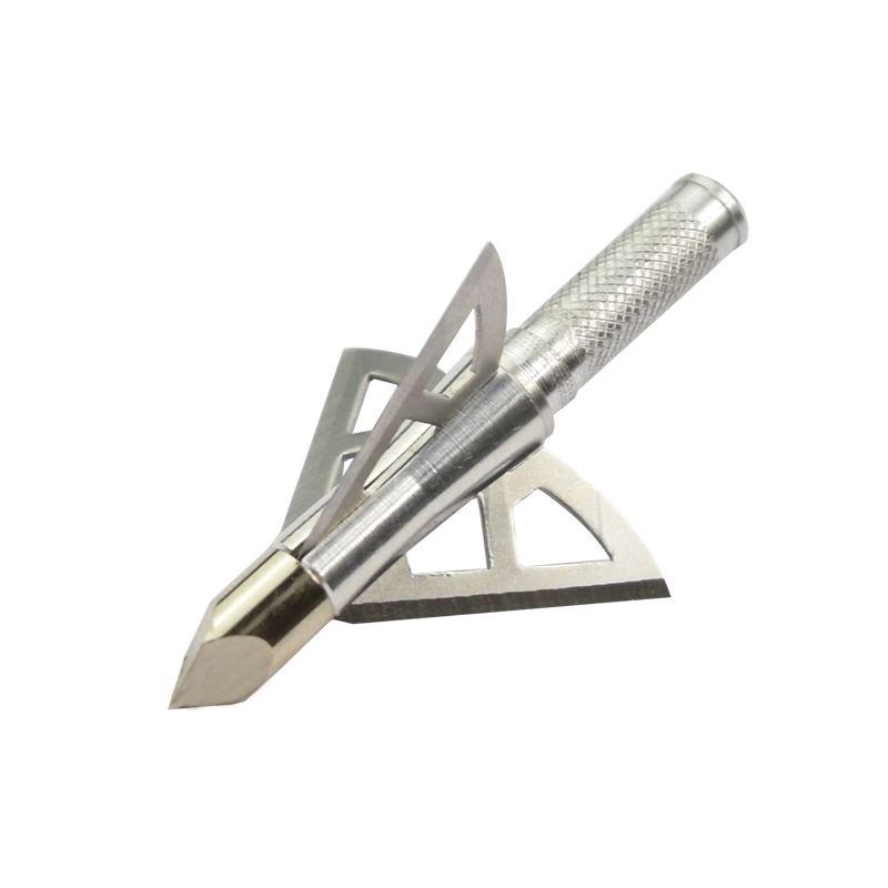 Nika Tiro con l'arco 15B023 3 Bladri fissi 100/125 GRANDE Caccia Broadheads Bullone Bullone Bullone a tiro connecker