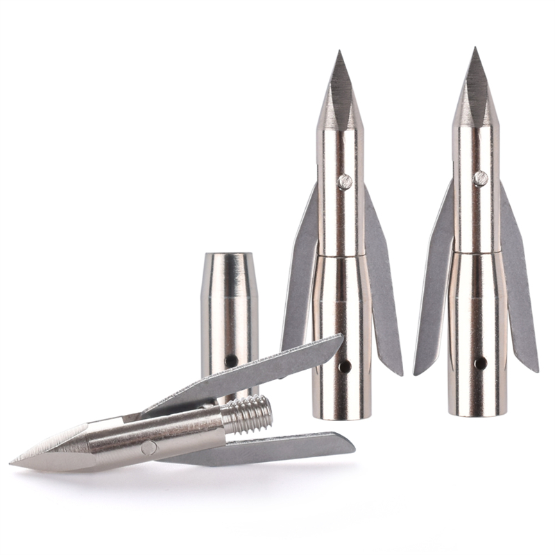 Nika Tiro con l'arco 151042 287 Grana 3 lame Broadhead con le lame in acciaio inossidabile BASSA DA BASSA DI ARROWER