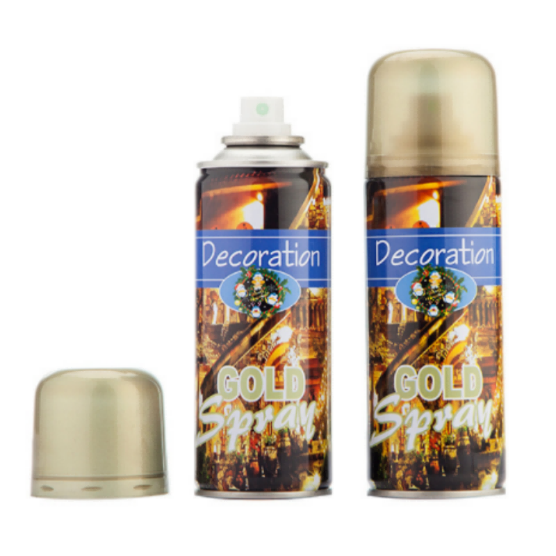 Vernice dinatale decorazione albero vernice partito oro spray spray spray rendono il tuo partito brillante