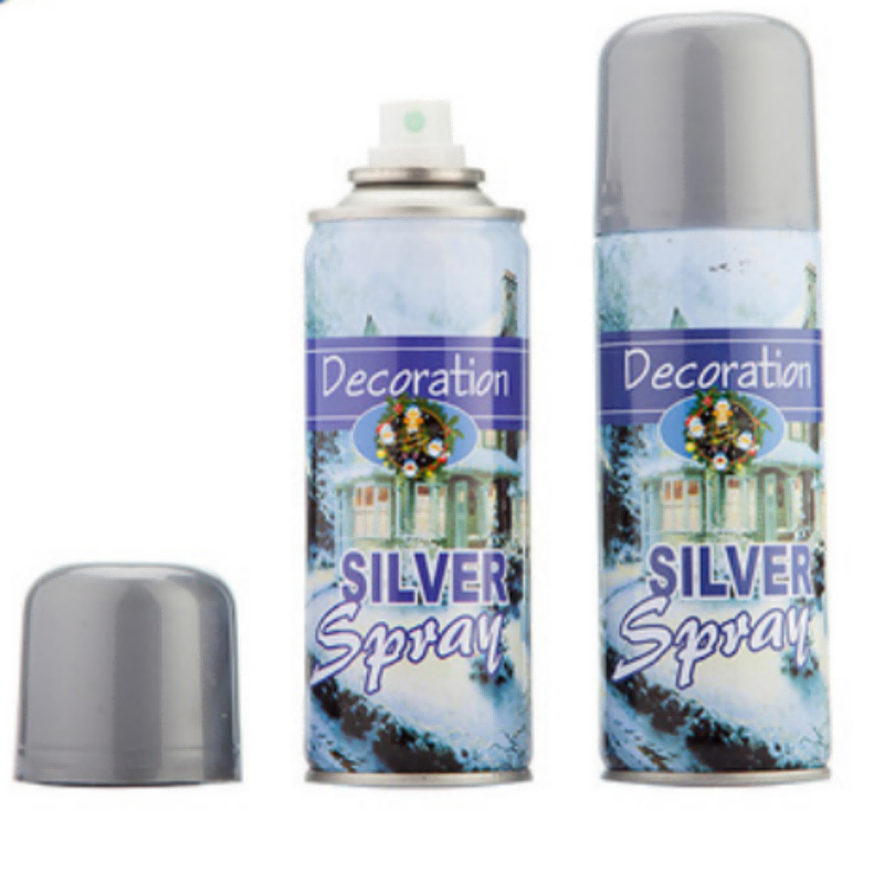 Vernice dinatale decorazione albero vernice partito oro spray spray spray rendono il tuo partito brillante