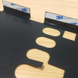 Strato isolante per PCnero da 0,5 mm, facile da piegare e modulo Mylar foglio, foglio di isolamento della batteria ritardante di fiamma Schermo di seta di elaborazione