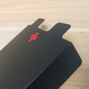 Easy Piega PC PC Battery Isoling foglio Nero Schermo di serigrafia Guarnizione isolante Guarnizione Dongguan Alta temperatura Mylar foglio