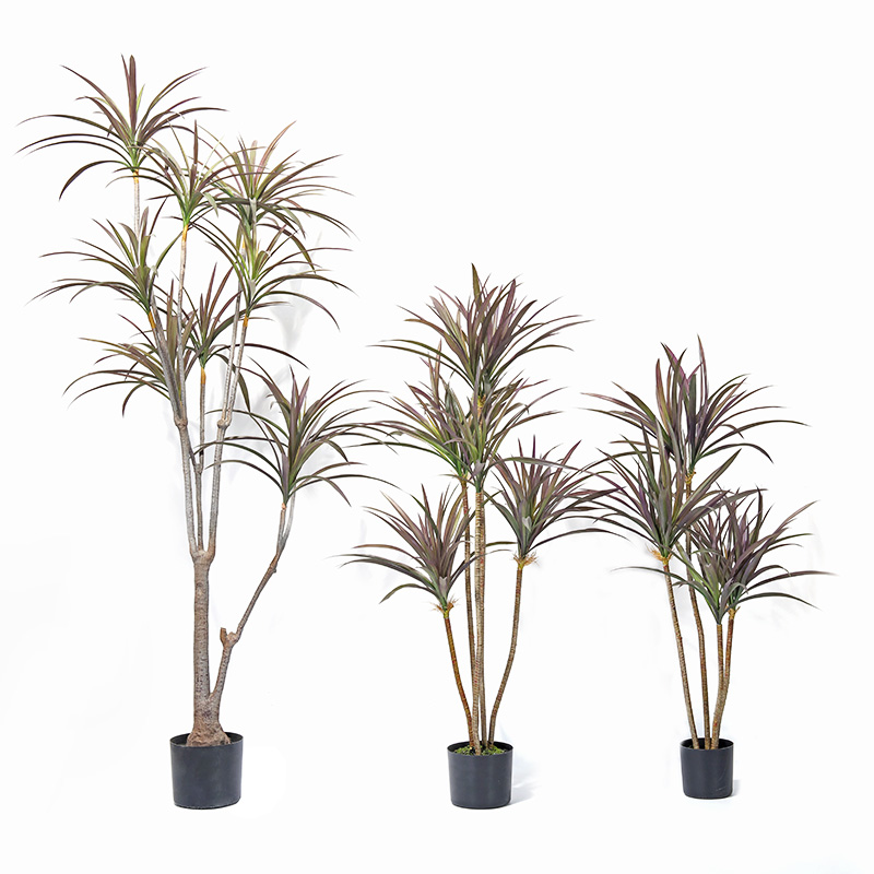 Vendita calda Fabbrica Fornitura diretta realistica pianta artificiale albero artificiale clorophytum albero comosum per la vendita