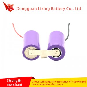 Batteria al litio della tazza oscillante 18350 7,4 V batteria ricaricabile 800mAh batteria speciale per prodotti elettronici