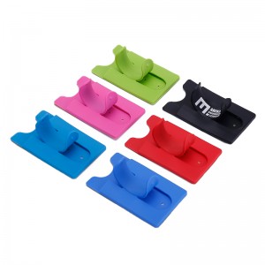 Cassa del telefono con portafoglio in silicone con supporto per carta per quasi tutti gli smartphone