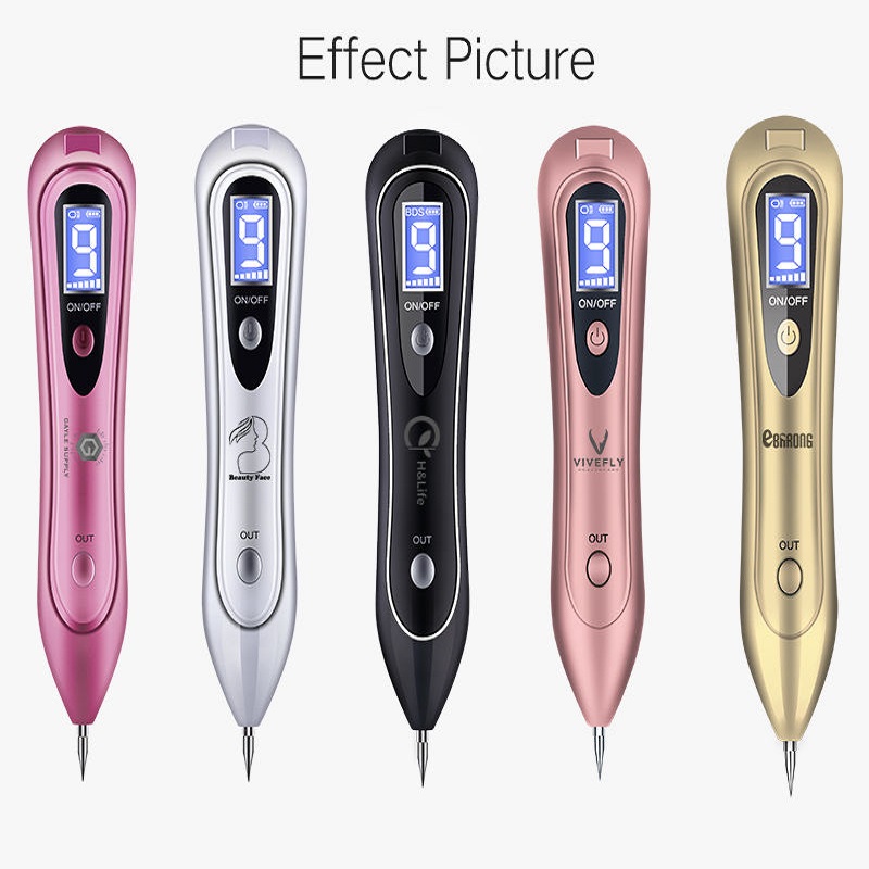 Acne Freckle Tag Skin Tag Tatoo Dispositivo Spot Spot Rimozione Penna Plasma Plasma Laser Mole Remover Penna di rimozione della bellezza