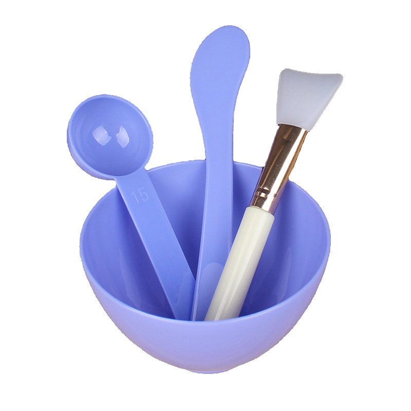 Strumento di miscelazione facemask fai da te, set di ciotola di miscelazione per maschera facciale in silicone