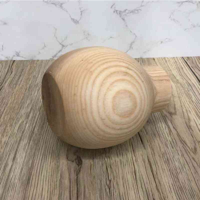 Home decorativo fatto a mano in legnonaturale bello vaso