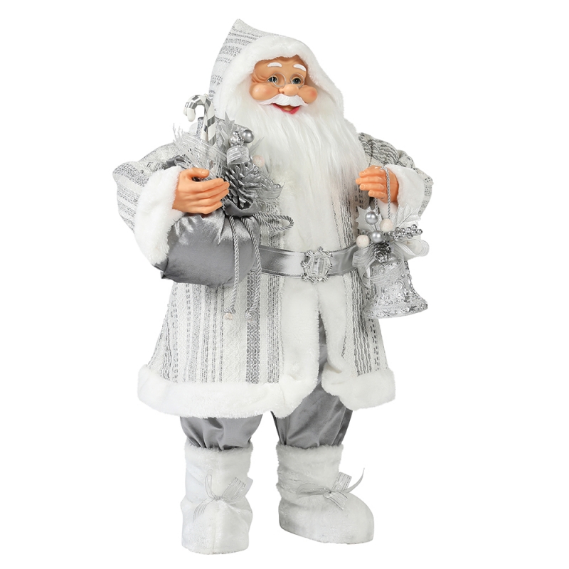 30 ~ 110 cm Natale in piedi Babbo Natale ornamento Decorazione Deluxe Festival figura figurina collezione tradizionale Natale