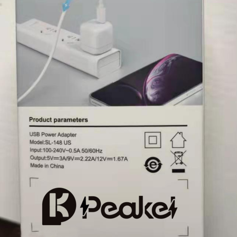 Caricabatterie rapido USB-C PD 20W