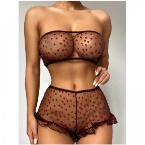 2022 Vendita calda in magazzino Maglia trasparente Ladies Ladies Sexy Lingerie, Biancheria intima sexy da donna all\'ingrosso, pantaloni da donna in pizzo hipster