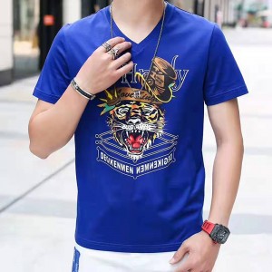 T-shirt a maglia da uomo