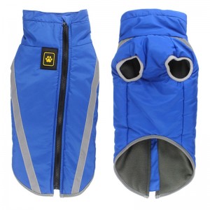 Produttore all\'ingrosso all\'aperto stile fresco stile altamente riflettente fili di cani giacca da cane impermeabile