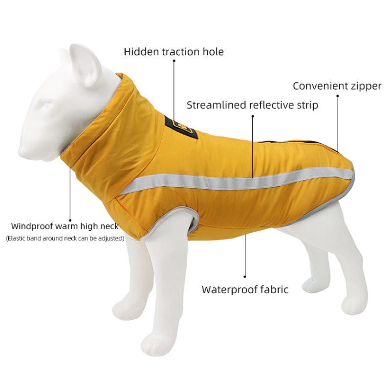 Vestiti per cani della giacca classica della versione classica della versione classica a basso costo del Moq