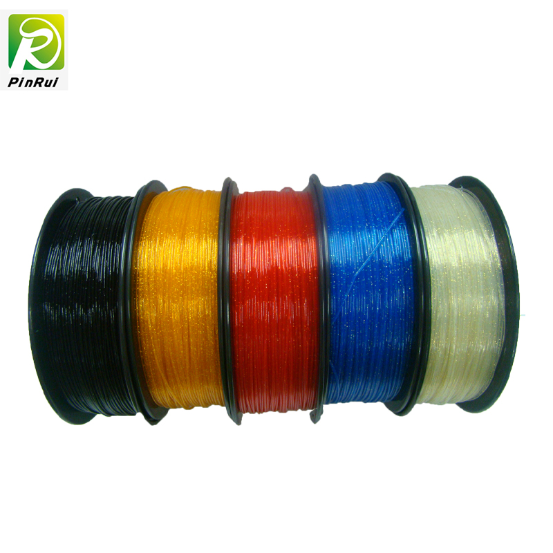 Pinrui Stampante 3D 1.75mm PLA brillante filamento scintillante scintillante per stampante 3D