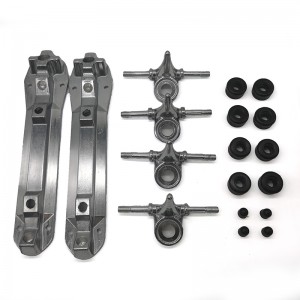 Piastra di pattino da skate a rulli di alimentazione all\'ingrosso della fabbrica alluminio alluminio