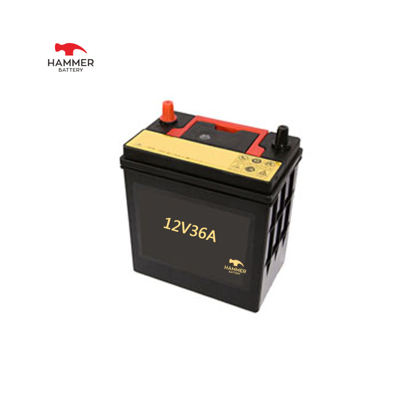 Batteria per auto 12V36A.