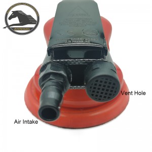 6 in Air Random Sander Sander Sander Modellinon sottovuoto Grado industriale