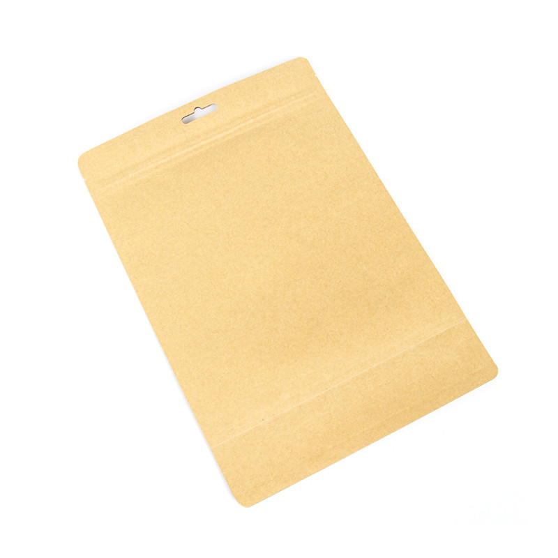 Borsa in carta kraft inferiore piatta