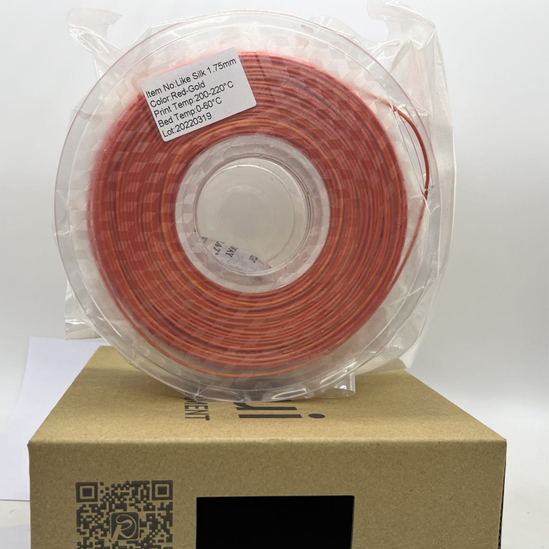Pinrui di alta qualità Red-Gold Rainbow 1.75mm Stampante 3D Stampante PLA FILAMENTO