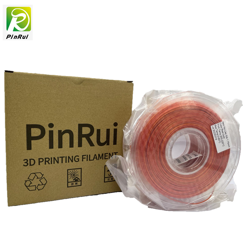 Pinrui di alta qualità Red-Gold Rainbow 1.75mm Stampante 3D Stampante PLA FILAMENTO
