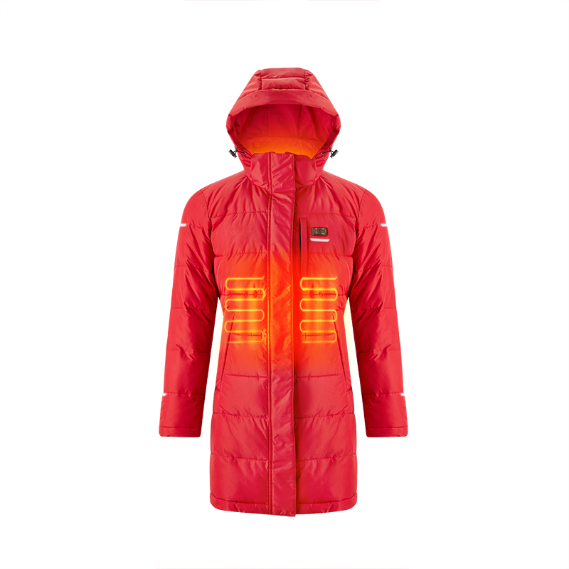 Amazon Vendita calda leggera piumino leggero, cappotto invernale riscaldato colletto